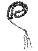 Picasso Jasper 33 Beads Stone Prayer Tasbih Misbaha - Image 3