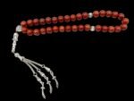 Natural Red Jasper 33 Beads Stone Prayer Tasbeeh Misbaha - Image 5