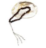 Red Tiger Eye 33 Beads Stone Prayer Tasbeeh Misbaha - Image 2