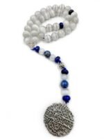 Islamic Prayer Selenite Tasbih, Natural Stone Misbaha Tasbeeh for Unisex Adults - Image 2