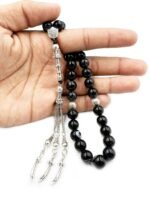 Natural Sulemani Agate 33 Beads Prayer Tasbeeh Misbaha - Image 3