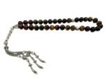 Natural Tiger Eye Stone Prayer 33 Beads Tasbih Misbaha | For Peaceful Meditation, Serenity and Spiritual Connection | Gift Box Included | Bead Size 10 mm - Image 4