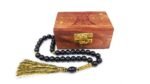 Natural Black Tourmaline 33 Beads Tasbih 10 mm Stone Beads Misbaha - Image 2