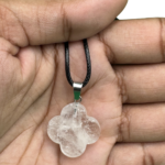Natural Clear Quartz Stone Pendant