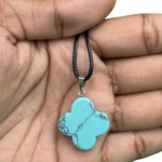 CRYSTAL SOUQ Imitation turquoise Pendant