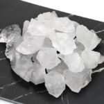 REBUY Natural Clear Quartz Raw Rough Stones Master Healing Crystal Set (150 GM)