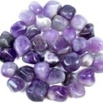 REBUY Natural Polished Amethyst Tumble Stones Kit (100 GM)