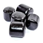 REBUY Natural Polished Black Tourmaline Tumble Stones Kit (100GM)