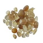 REBUY Natural Polished Citrine Tumble Stones Kit (50 GM)