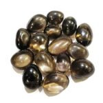 REBUY Natural Polished Smoky Quartz Tumble Stones Kit (50 GM)