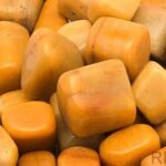 REBUY Natural Polished Yellow Aventurine Tumble Stones Kit (100 GM)