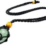 CrystalSouq Natural Amethyst Tumble Gemstone Pendant for Spiritual Awareness & Emotional Harmony