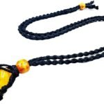 CrystalSouq Natural Amethyst Tumble Gemstone Pendant for Spiritual Awareness & Emotional Harmony