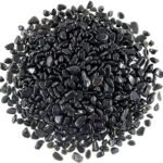 CrystalSouq Natural Black Tourmaline Gemstone Chips (100g) for Grounding & Protection