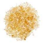 CrystalSouq Natural Citrine Gemstone Chips (100g) for Wealth & Success