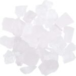 CrystalSouq Natural Clear Quartz Raw Rough Stone for Energy Amplification & Focus (100g)