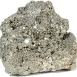 CrystalSouq Natural Energised Golden Pyrite Raw Stone Cluster for Wealth & Success (150g)