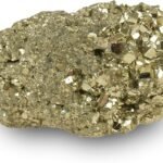 CrystalSouq Natural Golden Pyrite Raw Rough Stone for Wealth & Business Luck (125g - 135g)
