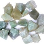 CrystalSouq Natural Green Aventurine Raw Rough Stone for Luck & Opportunity (200g)