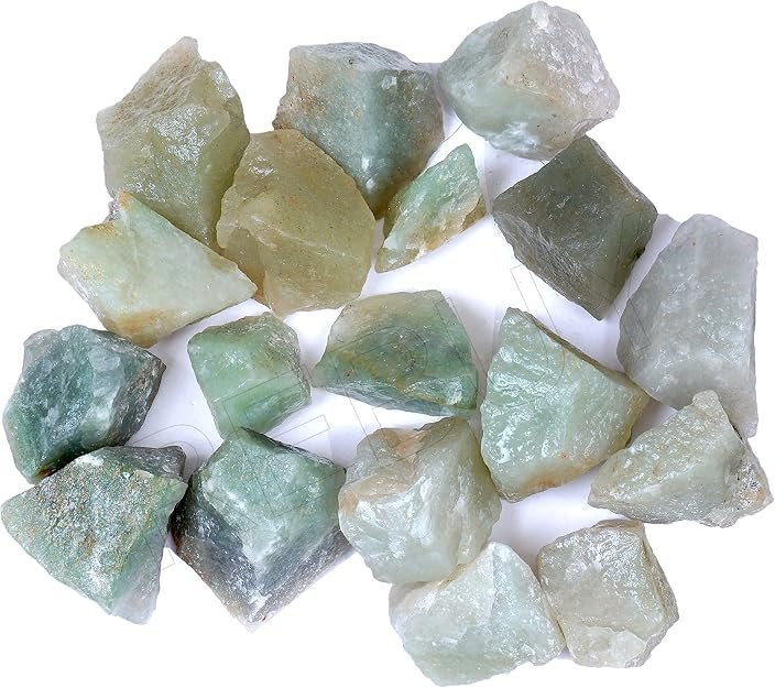 CrystalSouq Natural Green Aventurine Raw Rough Stone for Luck & Opportunity (200g) - 1 CrystalSouq Natural Green Aventurine Raw Rough Stone for Luck & Opportunity (200g) - Image 1