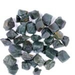 CrystalSouq Natural Green Jade Raw Rough Stone for Luck & Prosperity (100g)