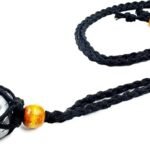 CrystalSouq Natural Hematite Tumble Gemstone Pendant for Grounding, Protection & Focus