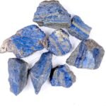 CrystalSouq Natural Lapis Lazuli Raw Rough Stone for Wisdom & Communication (100g)