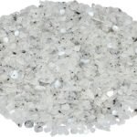 CrystalSouq Natural Clear Quartz Gemstone Chips (100g) for Energy & Focus