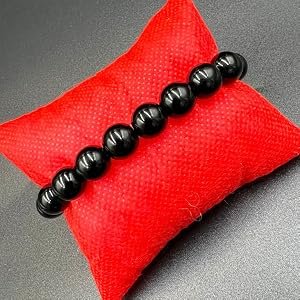 Hypoallergenic Metal Free Black Tourmaline Healing Stone Jewelry