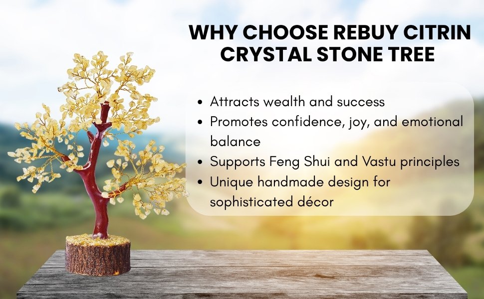 Why Choose REBUY Citrine Tree