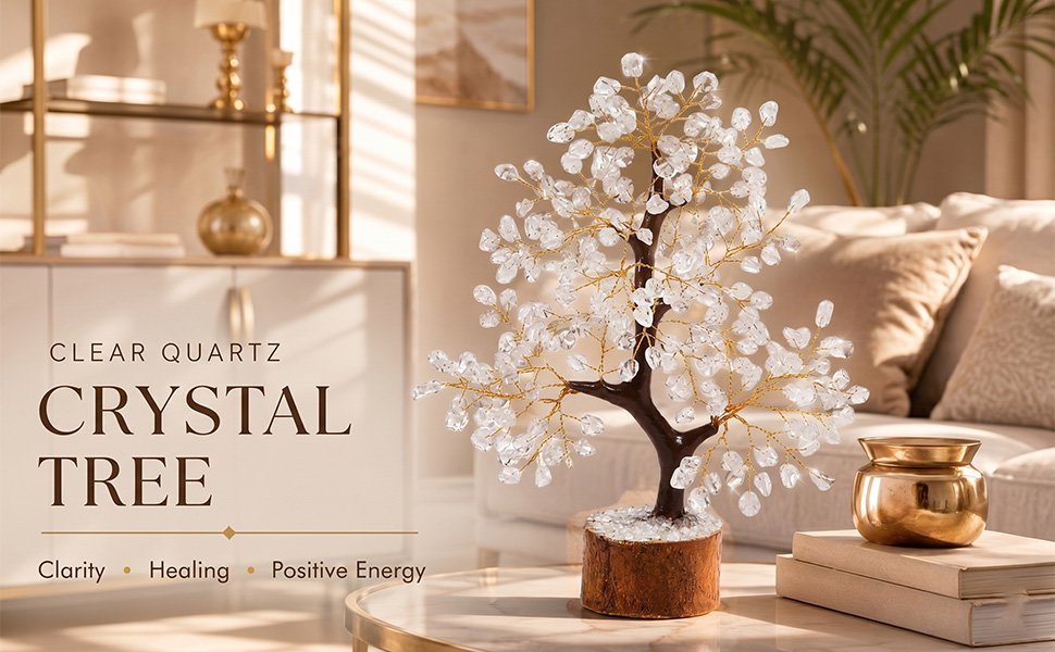 Why Choose REBUY Clear Quartz Tree