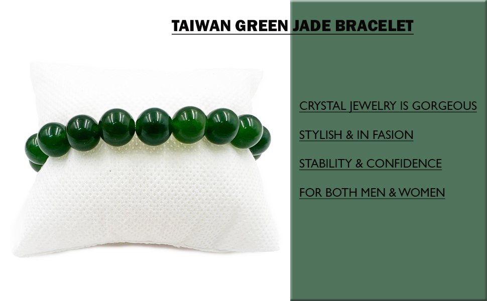 Intention Setting Protocol with REBUY Green Jade Crystal Bracelet