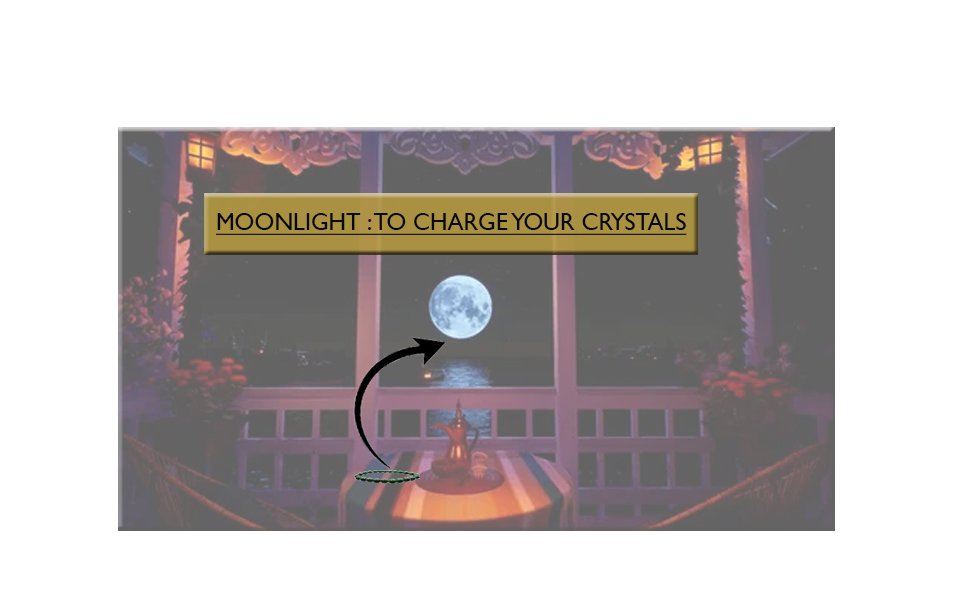 Charging Your Green Jade Crystals in Natural Sunlight Instruction
