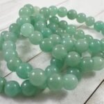 REBUY Natural Green Aventurine 10mm Crystal Bracelet