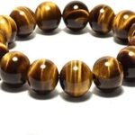 REBUY Natural Tiger Eye 10mm Crystal Healing Bracelet