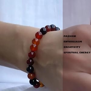 Instructional Guide on How to Wear a Red Agate Bracelet on Left Hand