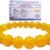 Yellow agate 10 mm bracelet